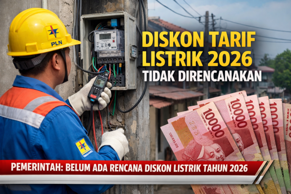 Pemerintah Pastikan Belum Ada Rencana Diskon Tarif Listrik 2026